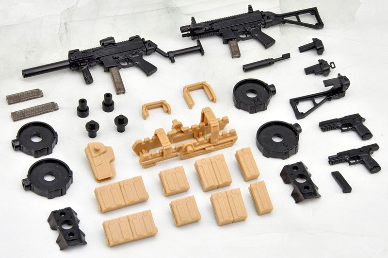 Tomytec Little Armory LA-MD02 Megami Device Accessories Set SMG