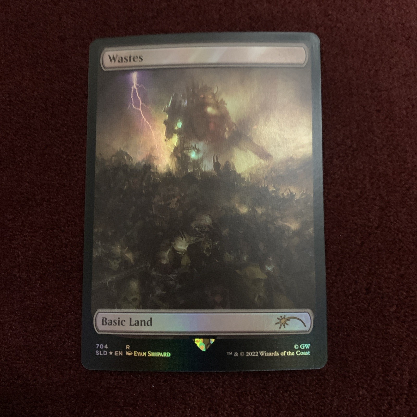 Wastes (704) - Full Art Secret Lair Drop Foil Wastes (704) - Full Art Secret Lair Drop Foil