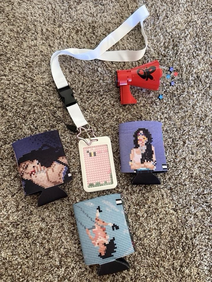 Olivia Rodrigo LEGO event goodies 