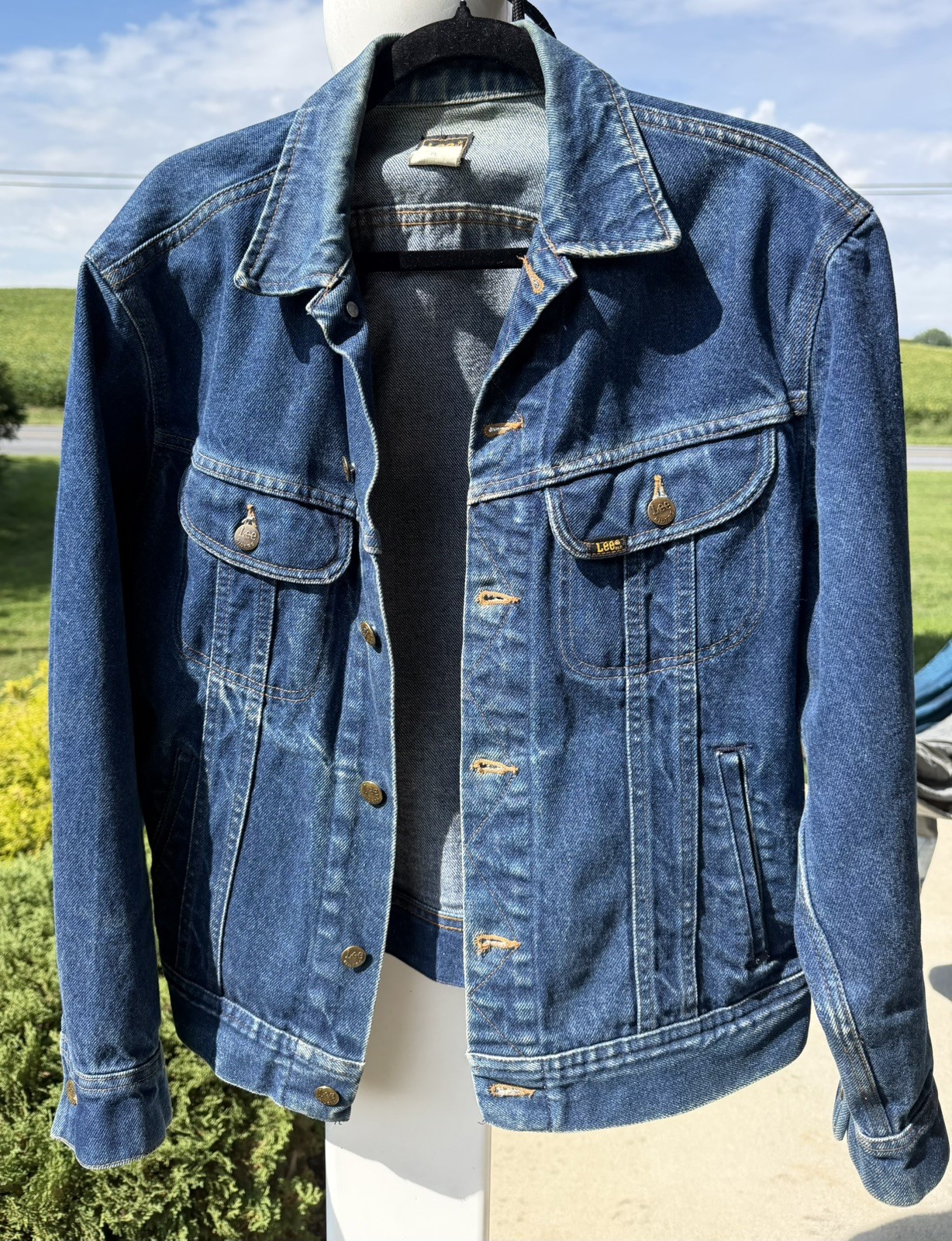 Lee Riders Denim Truckers Jean Jacket - Men\'s 38R Vintage PATD-153438