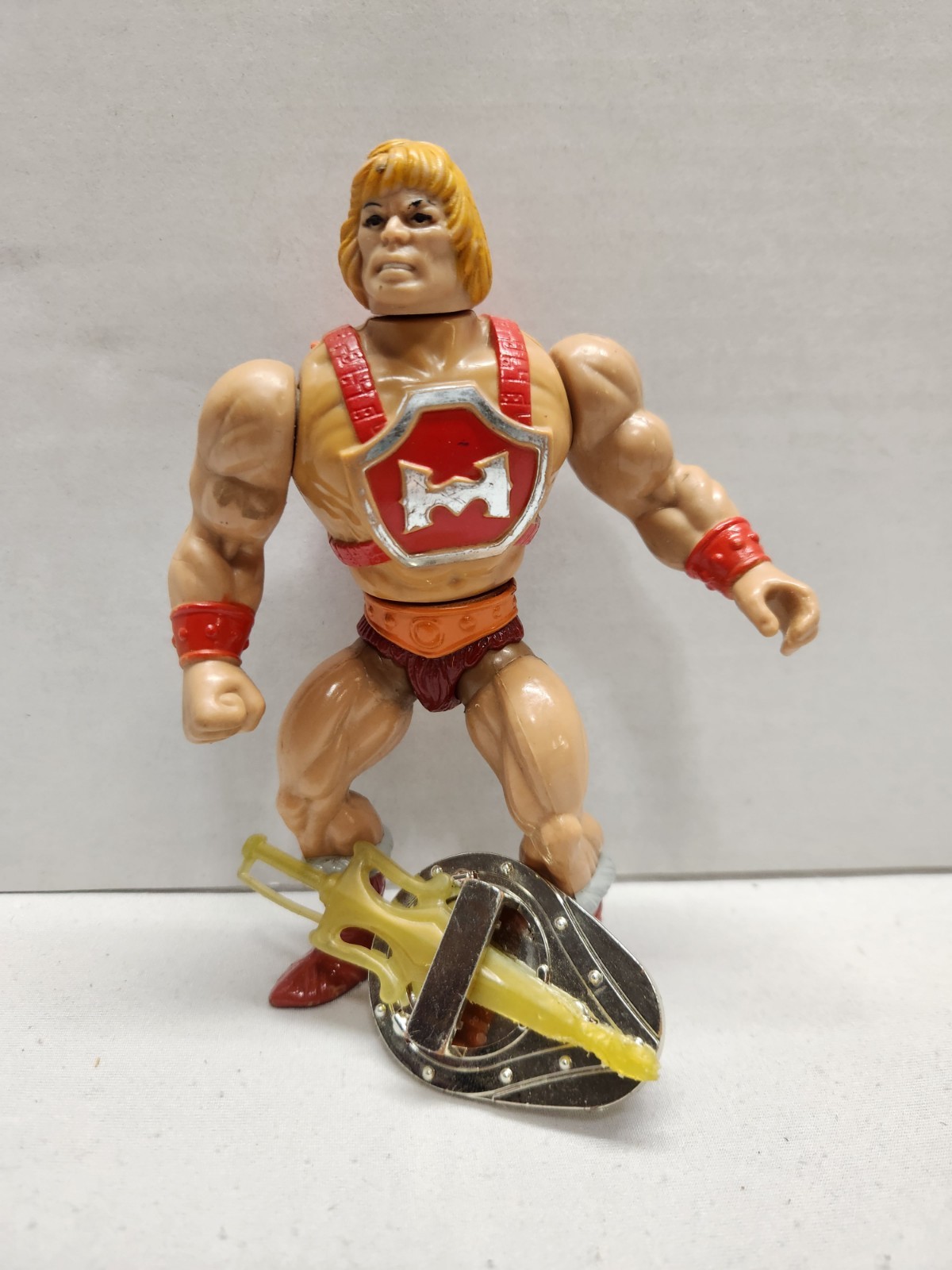 Vintage 1985 Thunder Punch He-man Masters Of The Universe MOTU Complete READ Vintage 1985 Thunder Punch He-man Masters Of The Universe MOTU Complete READ