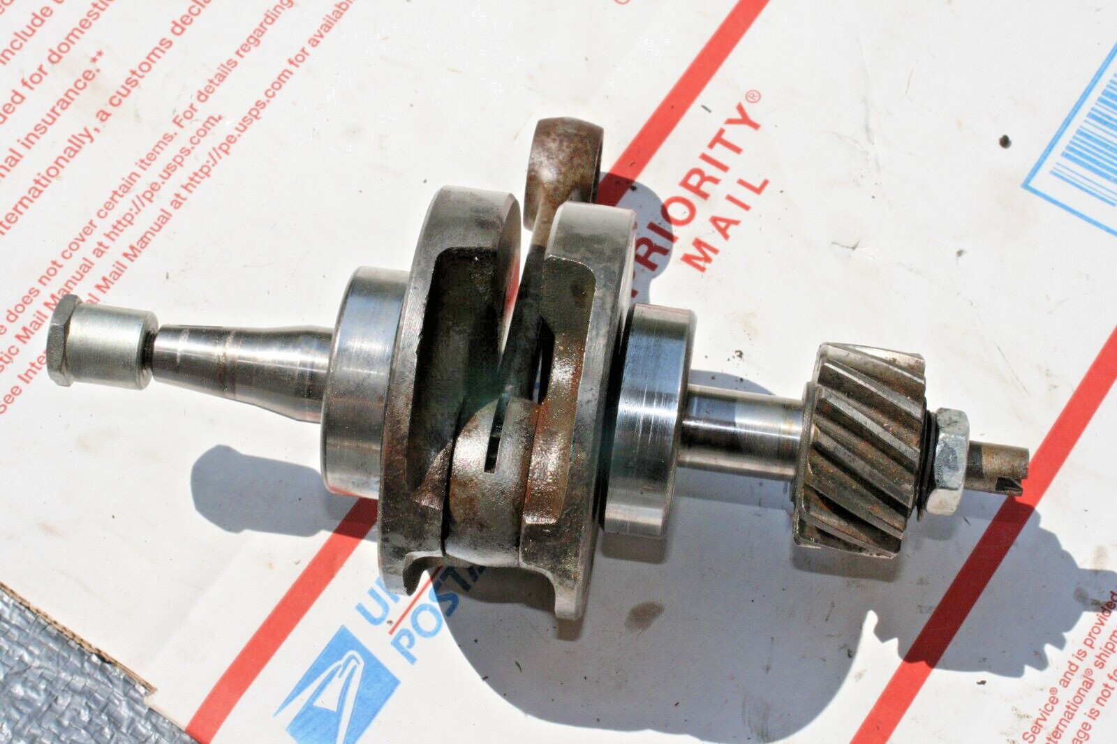 1968 Harley-Davidson AERMACCHI M-125 RAPIDO 125 C-189 OEM CRANK & ROD