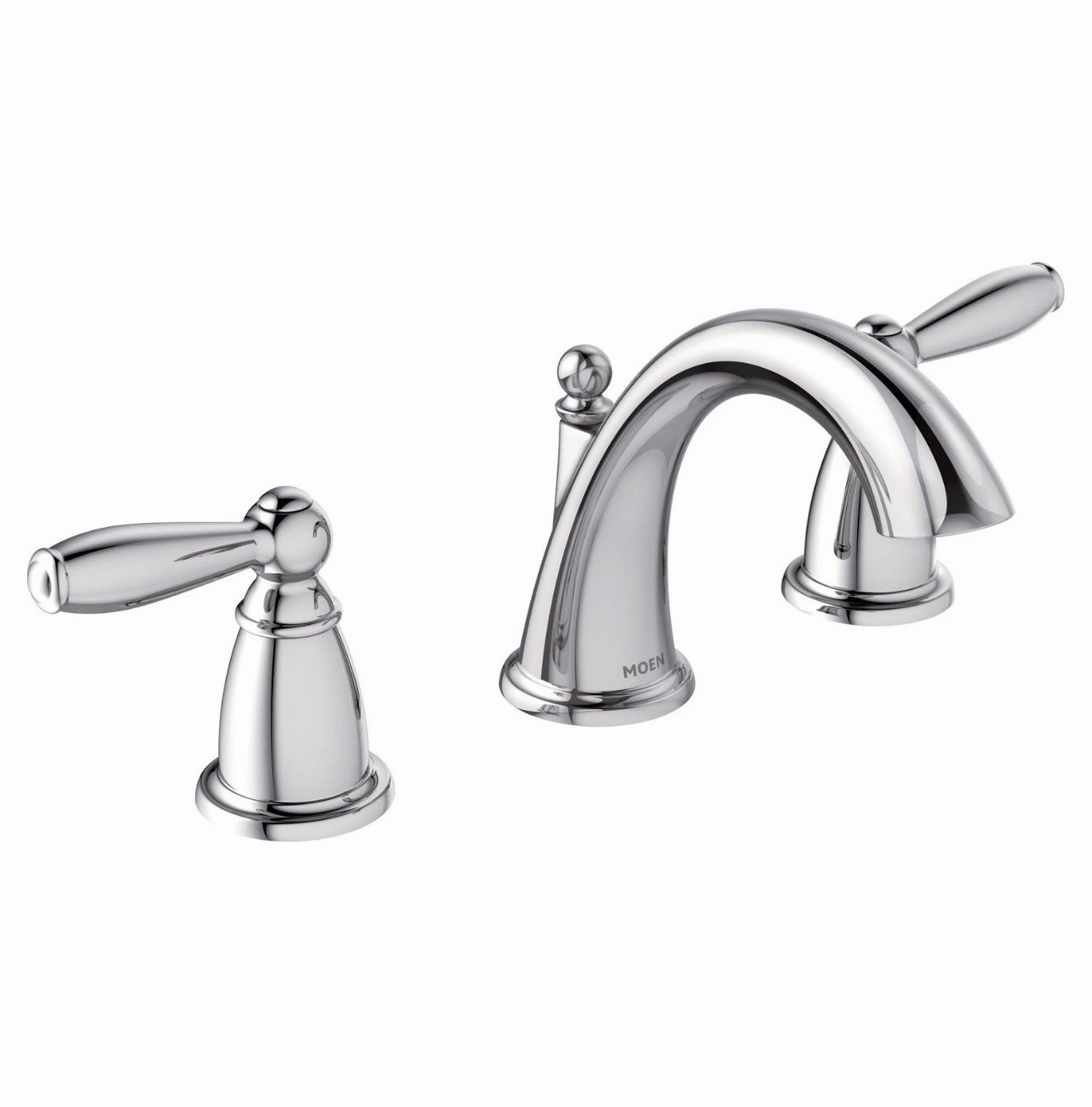 Moen TV6620 Brantford 1.2 GPM Widespread Bathroom Faucet w/ Valve & Drain *Read Moen TV6620 Brantford 1.2 GPM Widespread Bathroom Faucet w/ Valve & Drain *Read