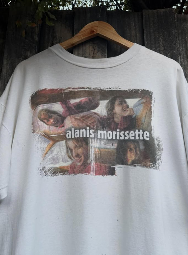New Hot Alanis Morissette 1995 Cotton White S to 5XL Shirt New Hot Alanis Morissette 1995 Cotton White S to 5XL Shirt