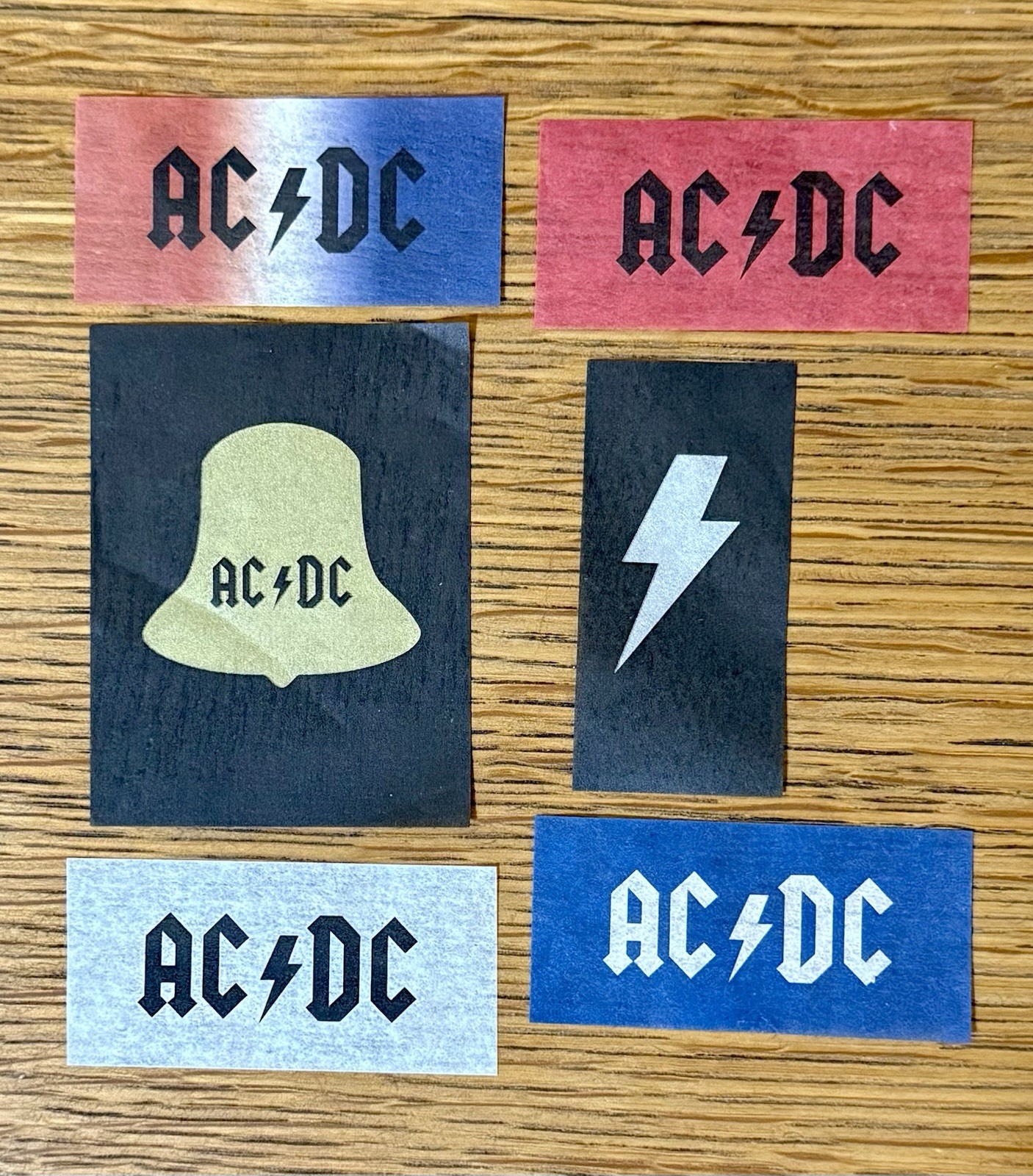 AC/DC PWRUP Tour Concert Confetti 6 Different Designs per purchase