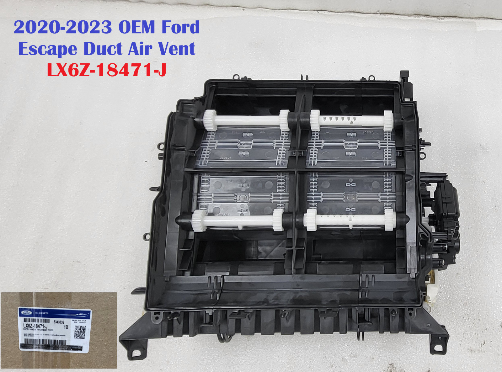 2020–2023 Ford Escape OEM Air Vent Duct  LX6Z‑18471‑J