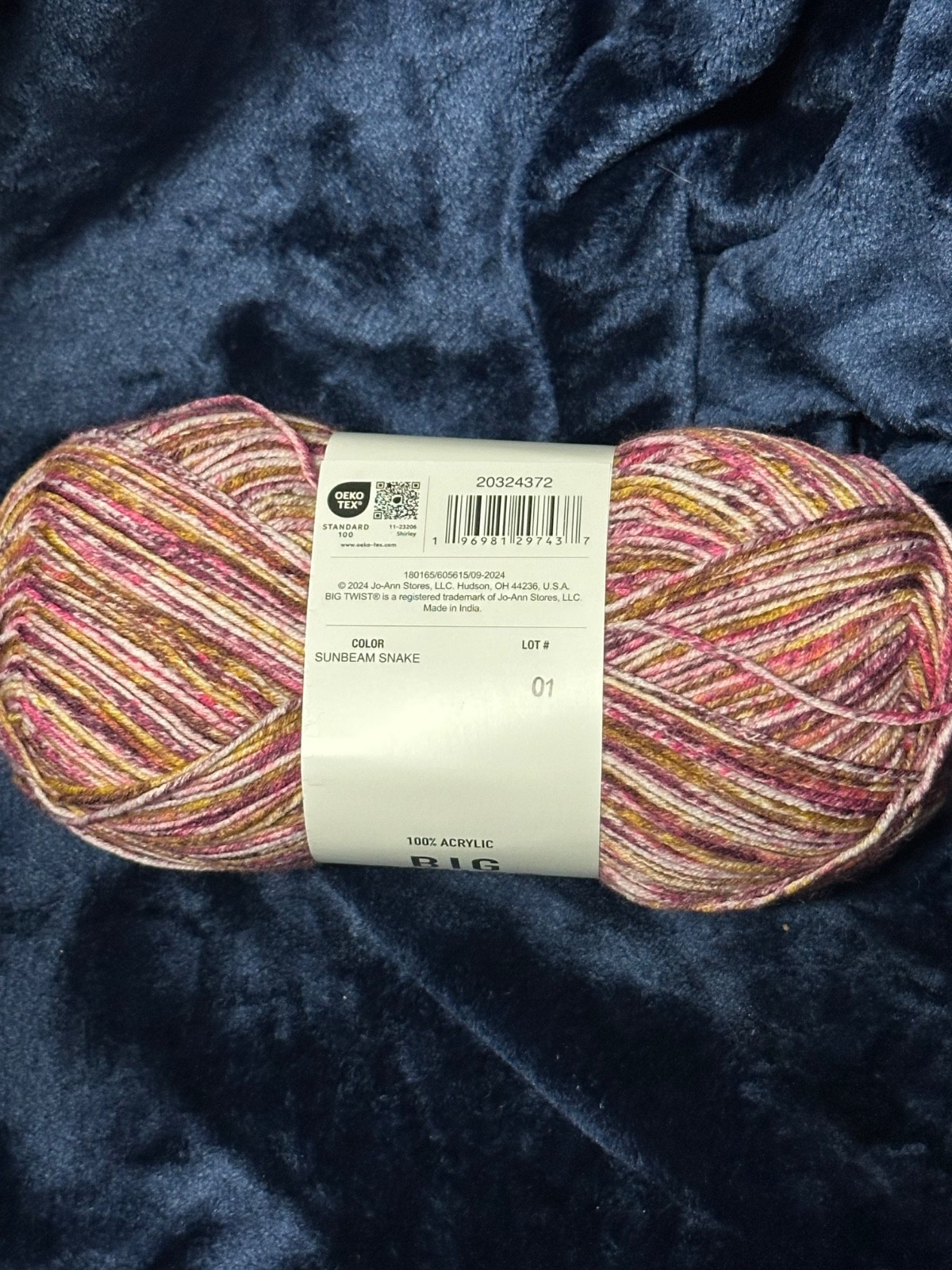 Joann’s Big Twist Menagerie Skein 410 Yards 100% Acrylic