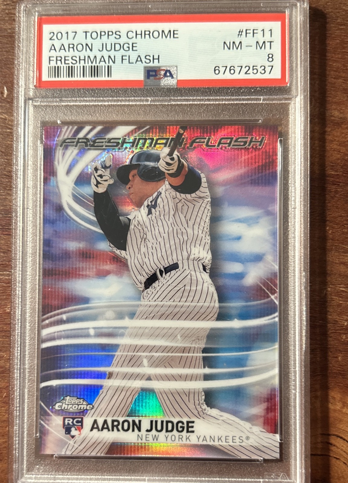 2017 Topps Chrome - Freshman Flash Aaron Judge #FF-11 (RC)