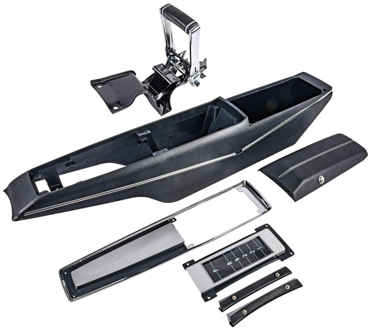 JEGS Automatic Transmission Console Kit with Shifter for 1970 Chevrolet