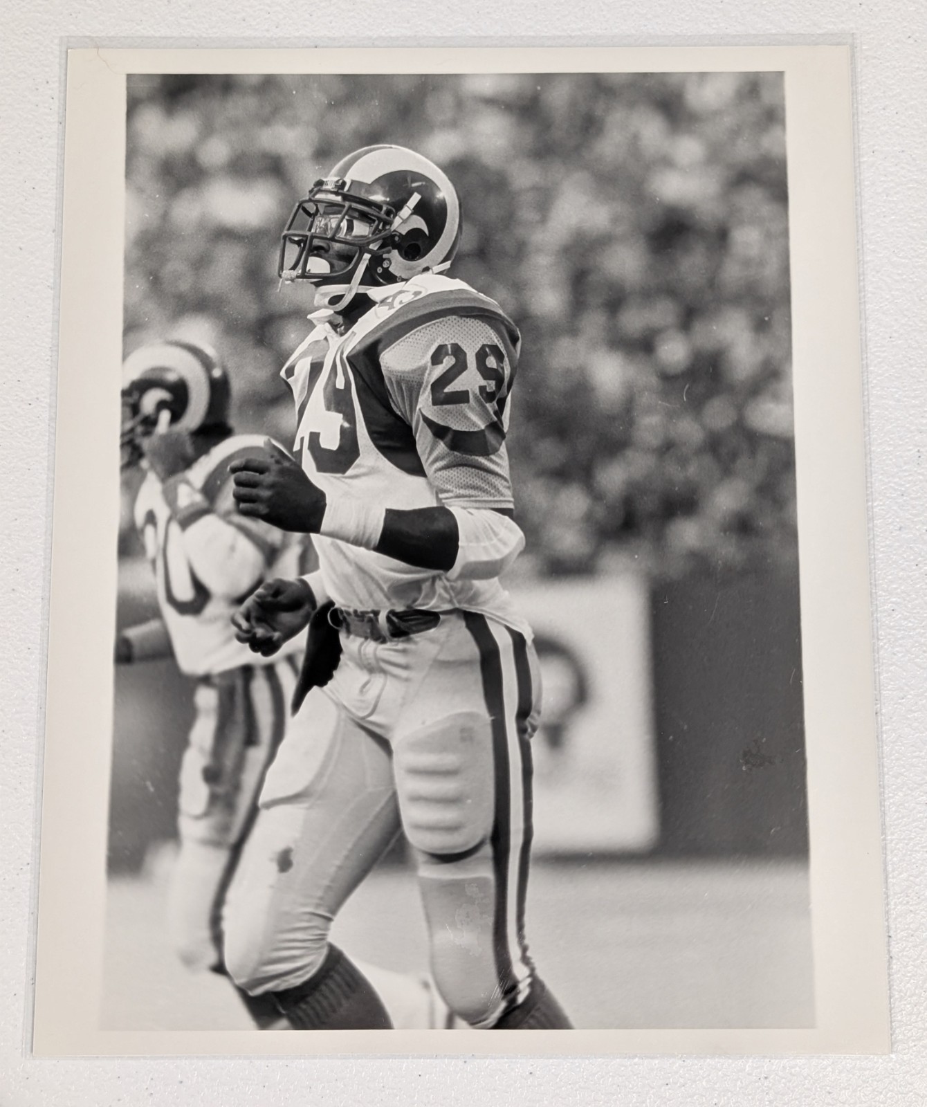 Undated press photo - Eric Dickerson - Legendary Los Angeles Rams RB - 8x10 