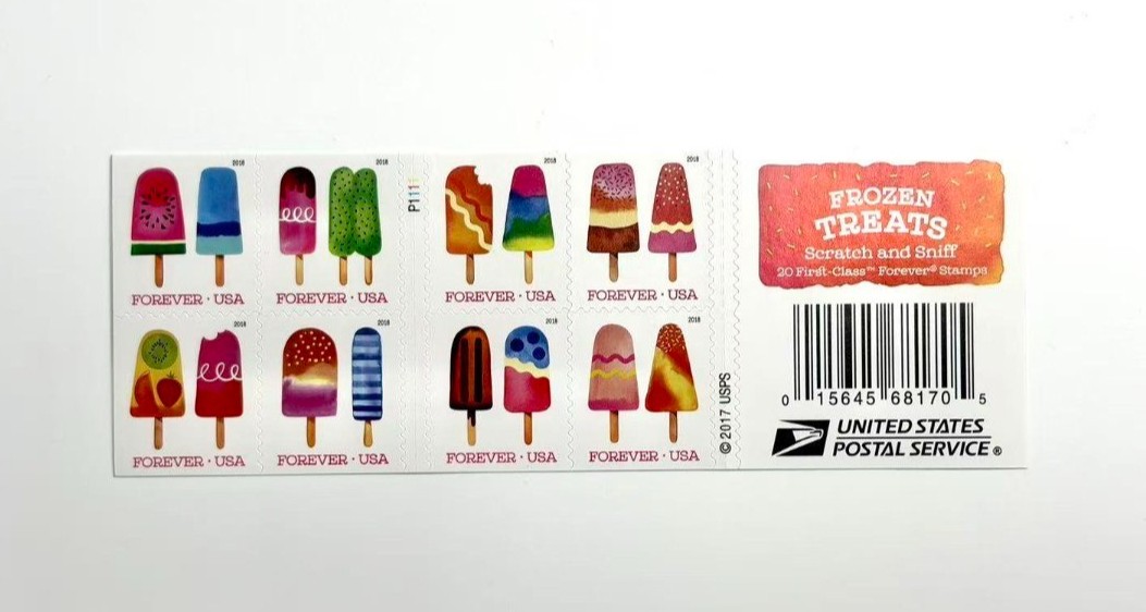 2018 Frozen Treats/Collection - A total of 100 stamps 2018 Frozen Treats/Collection - A total of 100 stamps