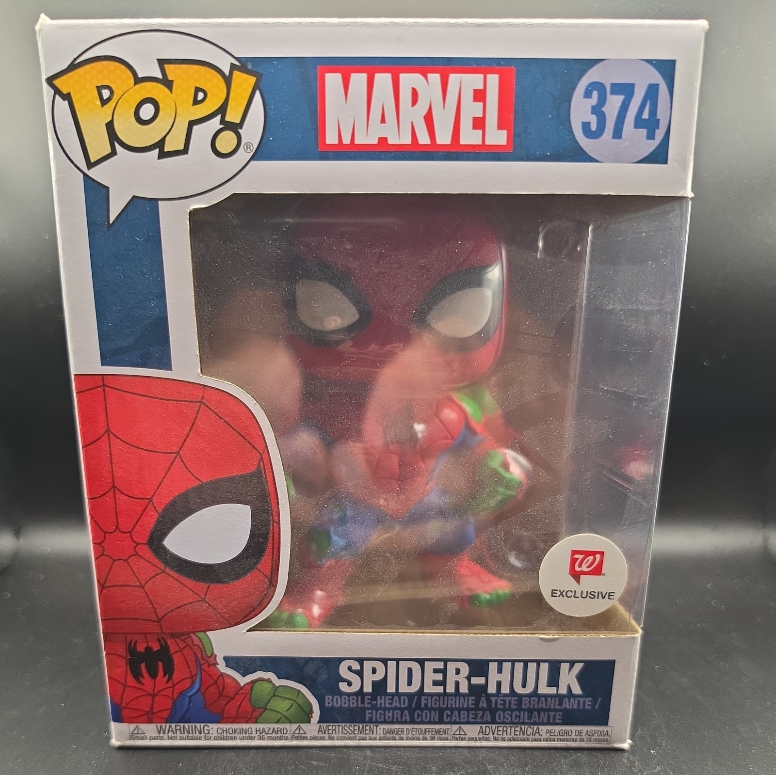 Funko Pop Marvel Spider-Hulk 374 Walgreens Exclusive 6 Inch