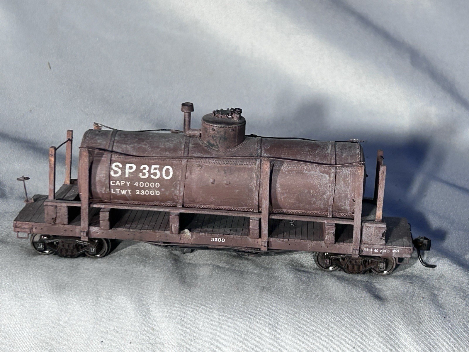 Vintage Old Time Southern Pacific RR Tank Car HO (Ex Box) Vintage Old Time Southern Pacific RR Tank Car HO (Ex Box)