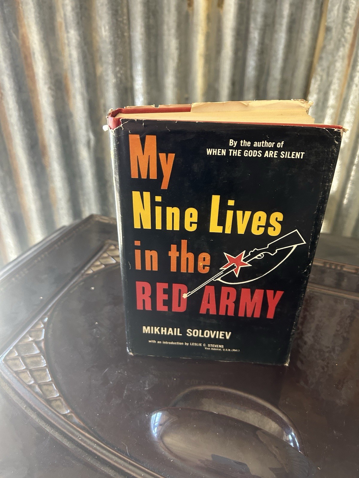 My Nine Lives in the Red Army 1955 Mikhail Soloviev 1st Edition HC DJ Cold War