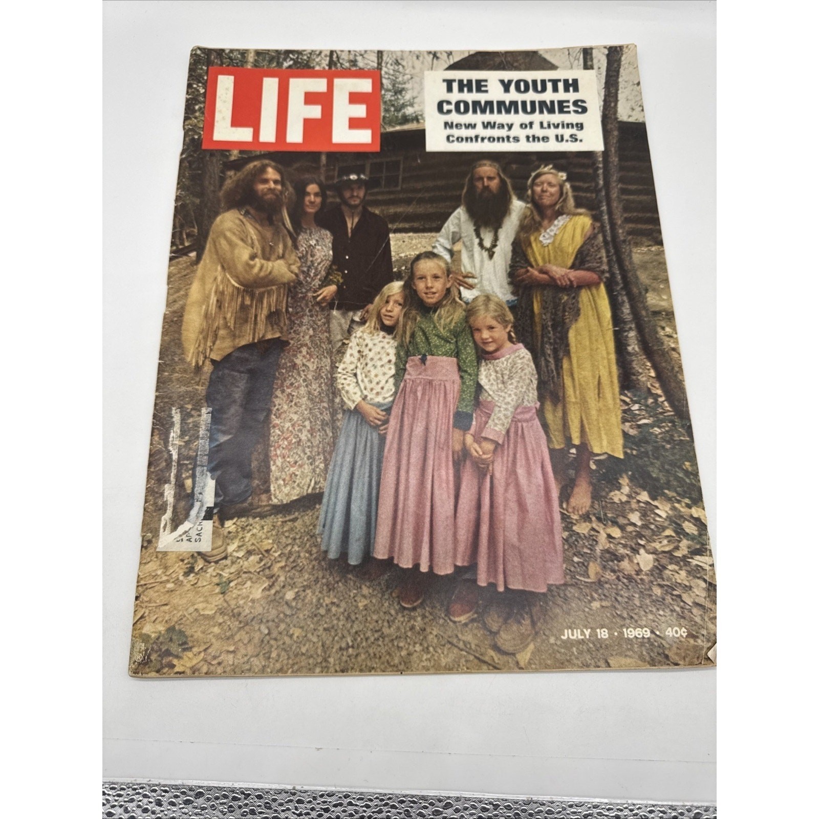 Life Magazine: July 18, 1969, The Youth Communes, Hippies, Making President 1968