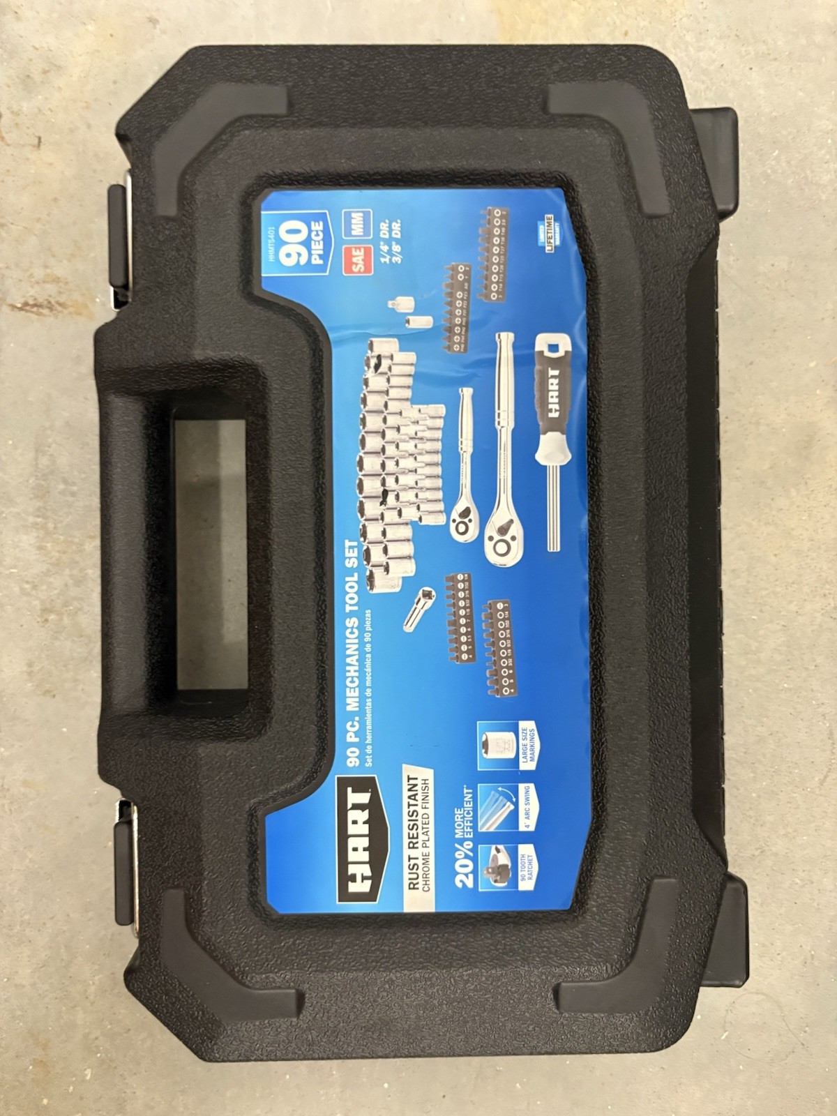 BRAND NEW HART HHMTS411 90pcs 1/4 BRAND NEW HART HHMTS411 90pcs 1/4