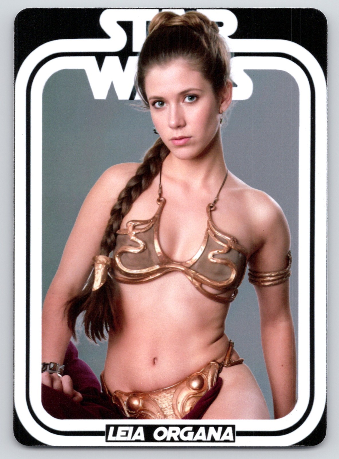 Star Wars Princess Leia Organa Hot Spicy Custom Trading Card ACEO