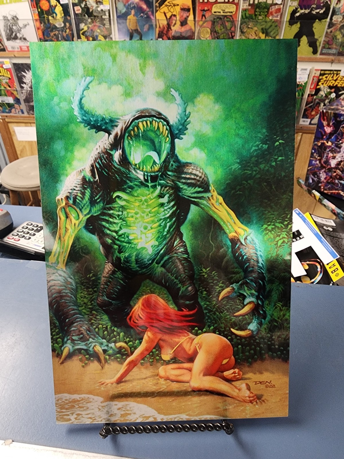 They Call Us Monsters #1. Beautiful Metal Cover. Virgin. Mint They Call Us Monsters #1. Beautiful Metal Cover. Virgin. Mint