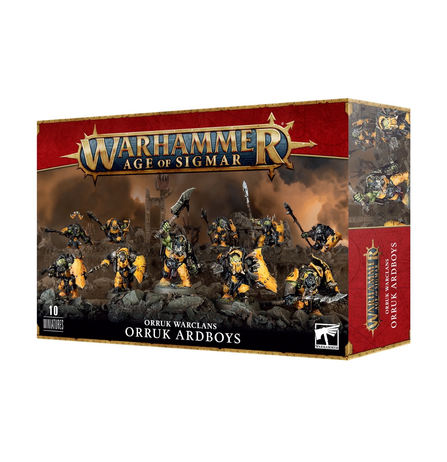 Warhammer AoS Orruk Warclans Ironjawz Orruk Ardboys Ardboyz NiB