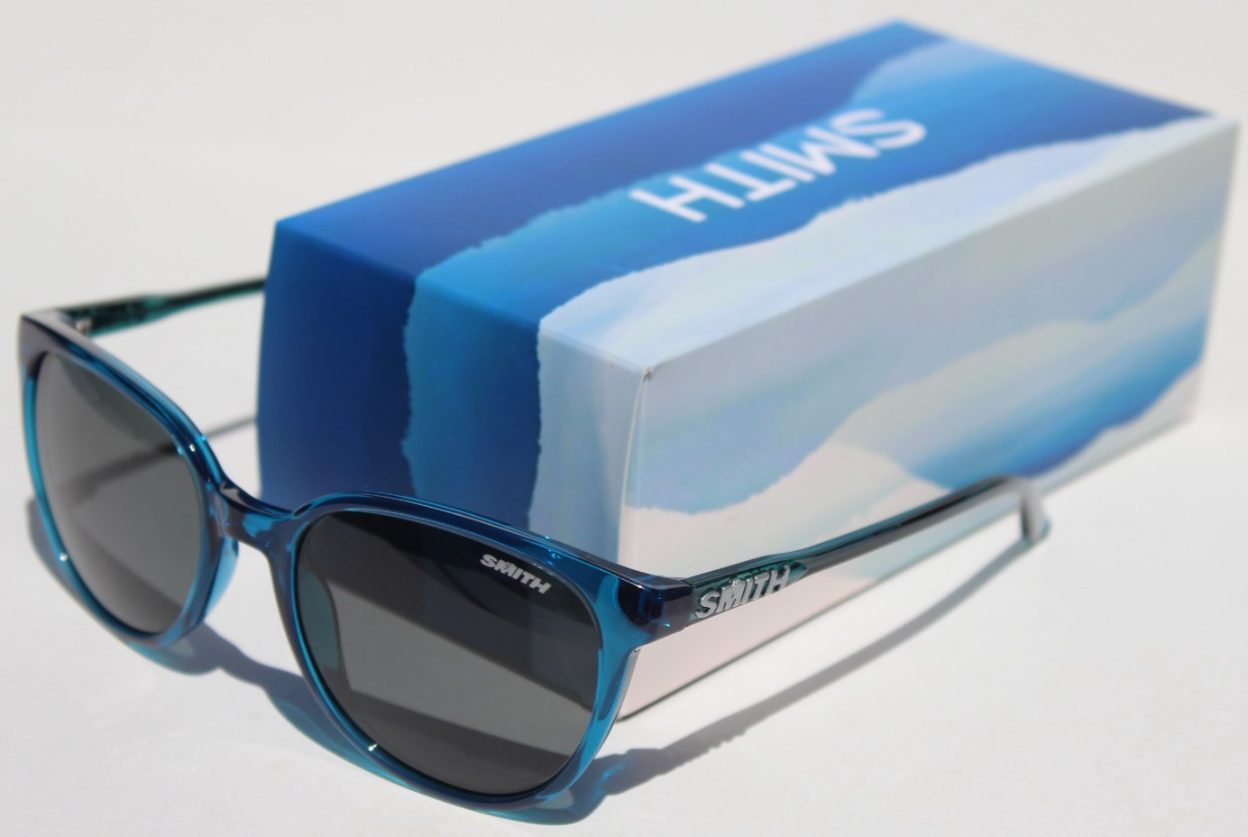 SMITH OPTICS Cheetah POLARIZED Sunglasses Blue/Gray NEW SMITH OPTICS Cheetah POLARIZED Sunglasses Blue/Gray NEW