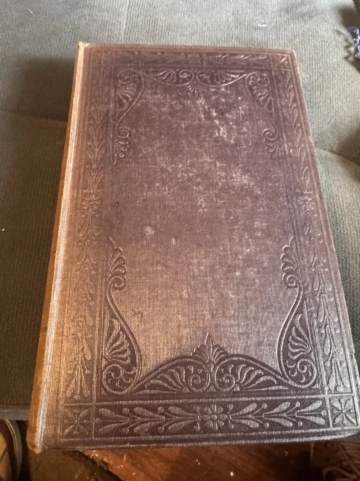 The History Of Thucydides Volume 2, Year 1829. Fold Out Map