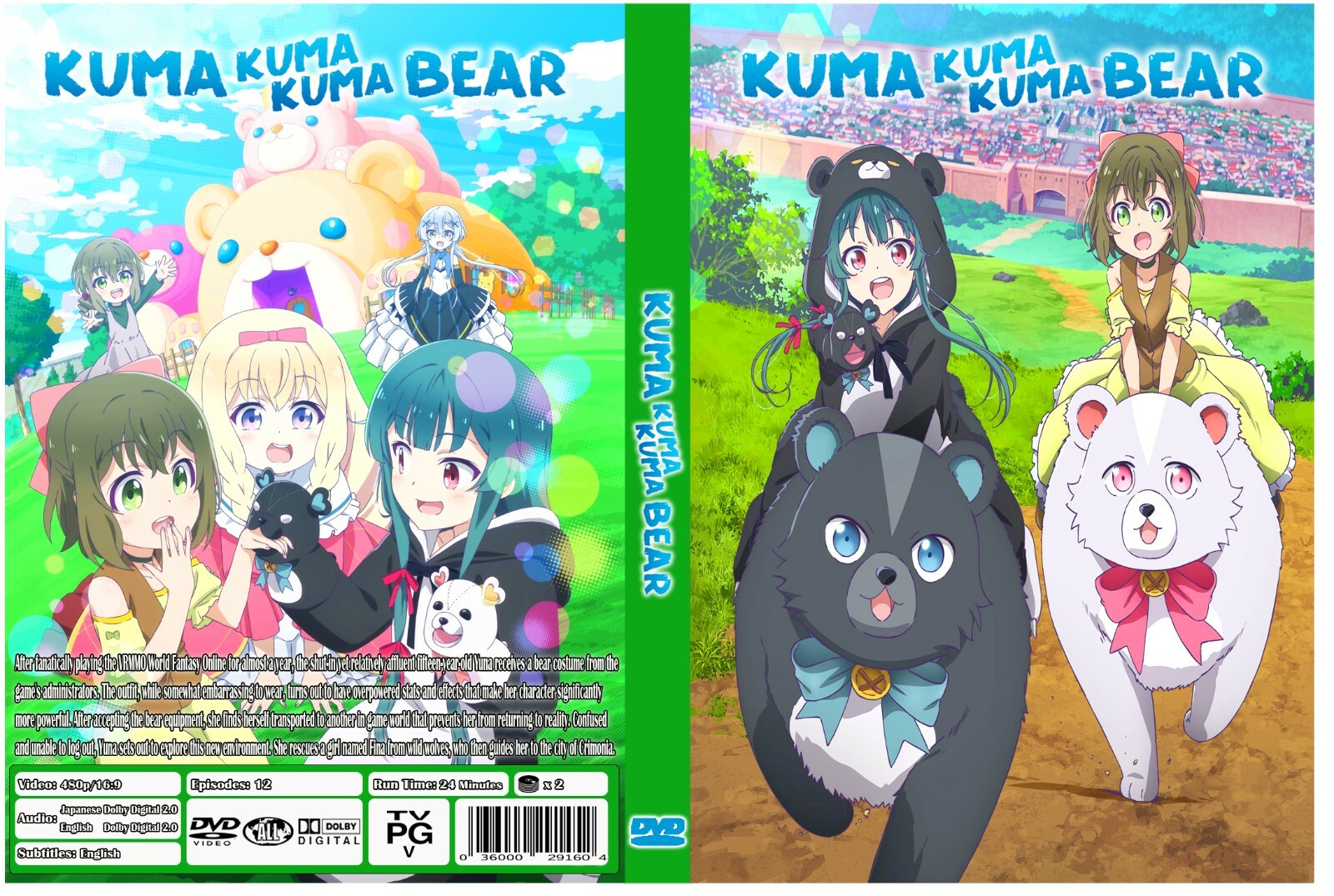 Kuma Kuma Kuma Bear Anime Series Dual Audio English/Japanese with English Subs Kuma Kuma Kuma Bear Anime Series Dual Audio English/Japanese with English Subs