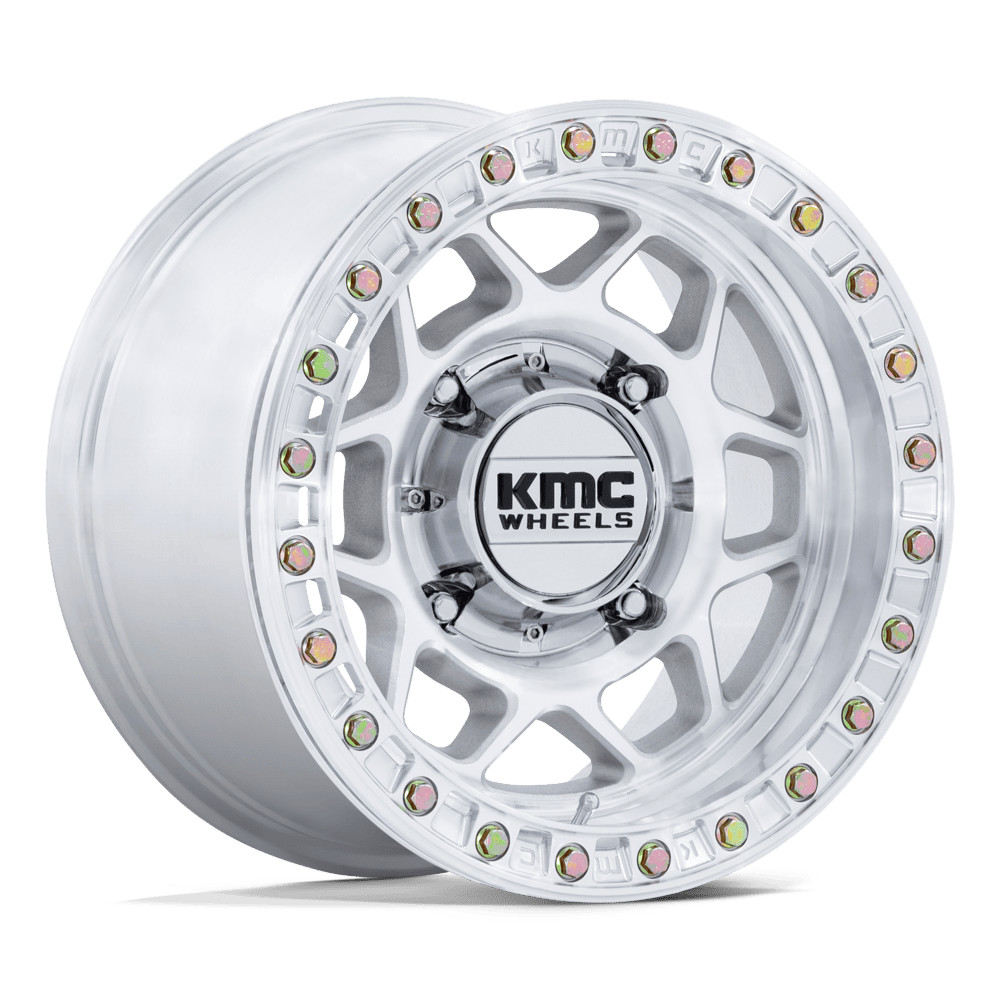 15x8 KMC Powersports KS241 Torx Machined UTV BEADLOCK Wheel 4x156 (0mm)