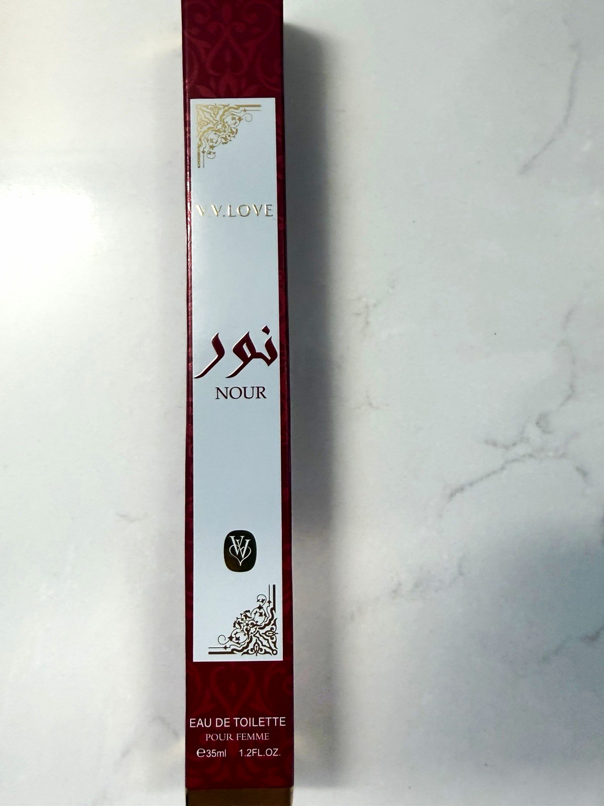 V.V LOVE Nour Eau de Toilette Spray, Regular Size 1.2 fl oz (35ml)