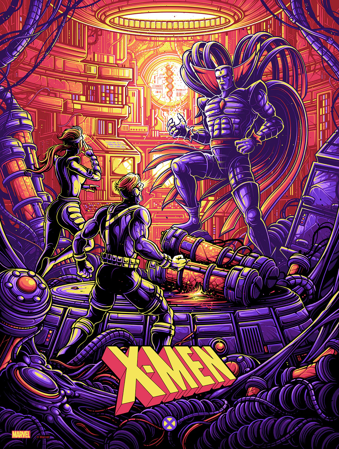 X-Men vs. Sinister (Rare Variant) - Dan Mumford 18x24 Art Print Poster BNG xx/75 X-Men vs. Sinister (Rare Variant) - Dan Mumford 18x24 Art Print Poster BNG xx/75