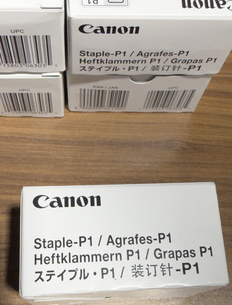 Canon 1008B001 (STAPLE-P1) Staple Cartridge - Box of 2 Canon 1008B001 (STAPLE-P1) Staple Cartridge - Box of 2
