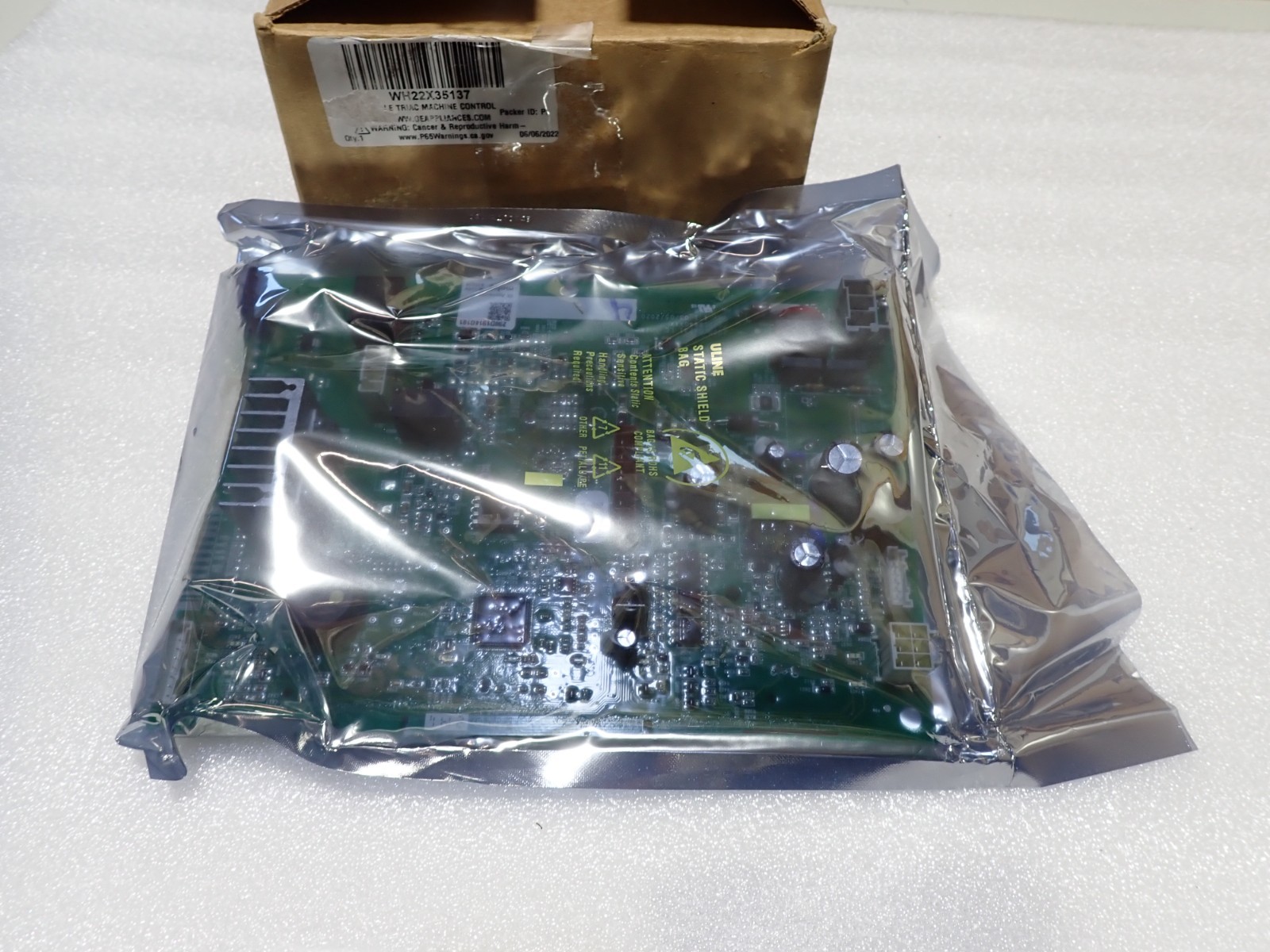 GE WASHER CONTROL BOARD WH22X35137C NEW GE WASHER CONTROL BOARD WH22X35137C NEW
