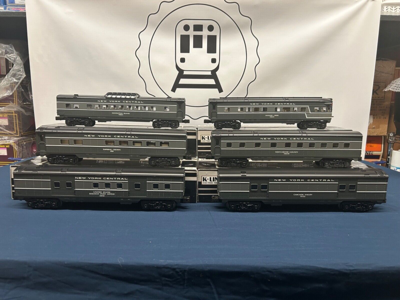 K-line New York Central Streamliners 6-Car Passenger Set K-45701