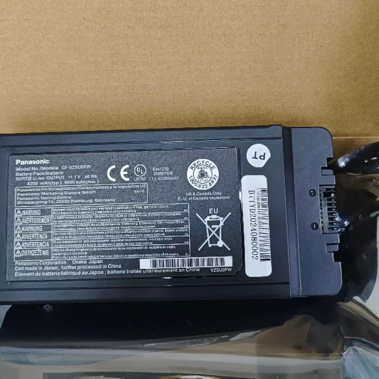 New Panasonic CF-VZSU0PW CF-54 CF-VZSU0PR 46W battery For Panasonic TOUGHBOOK
