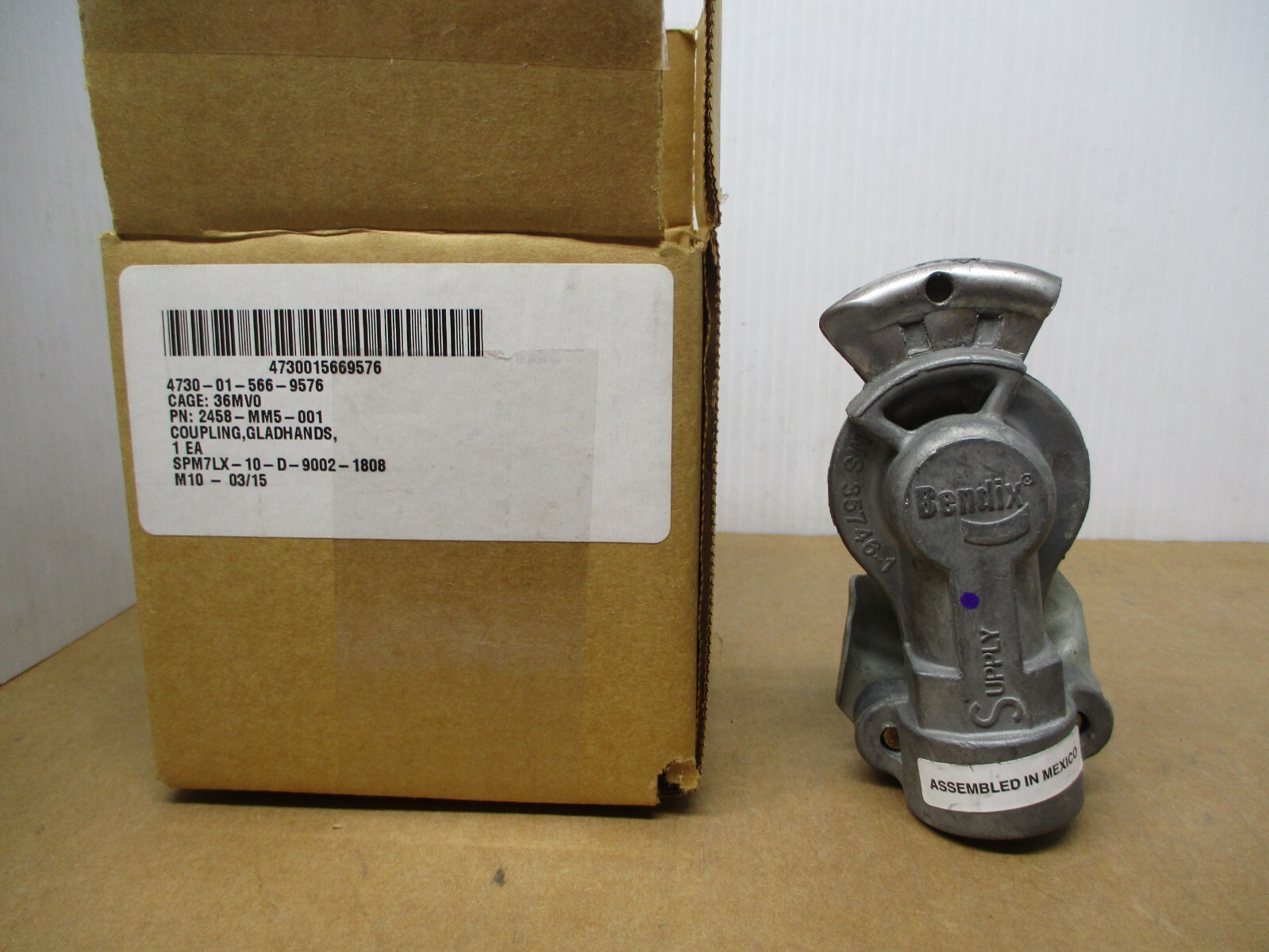 BENDIX MS35746-1 Gladhand Couping 2458-MM5-001