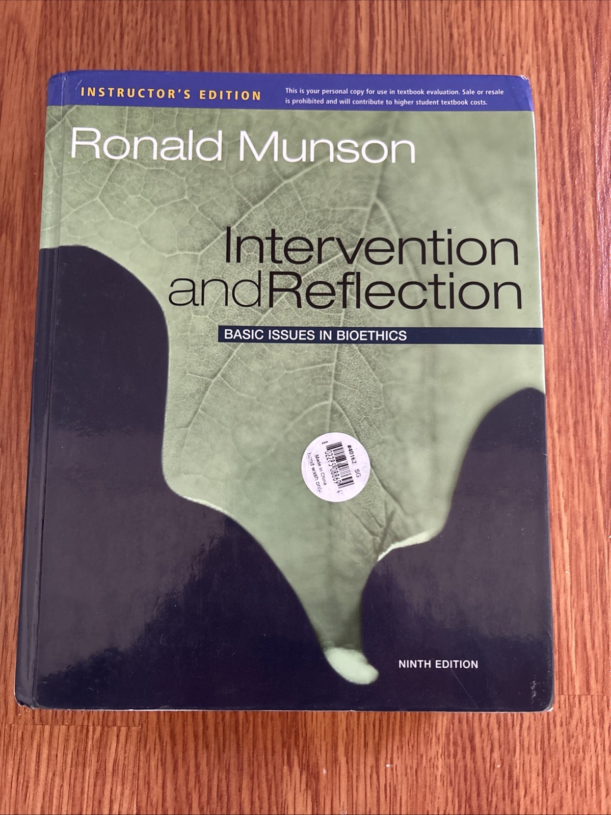 Intervention and Reflection: Basic Issues in Bioethics Ronald Munson 9th Edition Intervention and Reflection: Basic Issues in Bioethics Ronald Munson 9th Edition