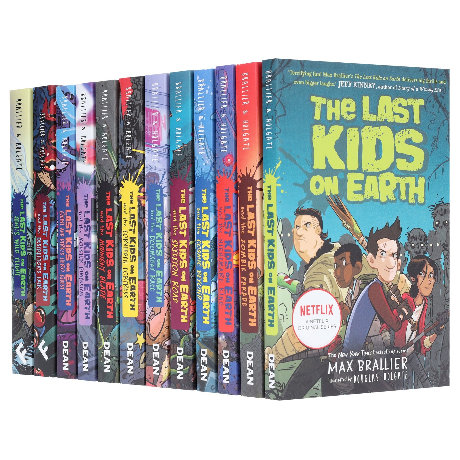 Last Kids on Earth Series by Max Brallier 12 Books Set - Ages 8-12 - PB