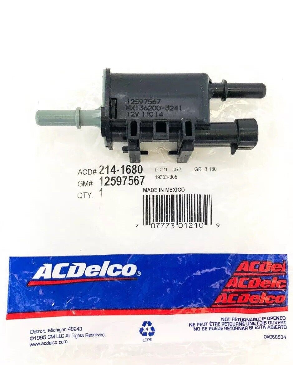 NEW Emisson System Vapor Canister Purge Valve Solenoid For 04-14 GM NEW Emisson System Vapor Canister Purge Valve Solenoid For 04-14 GM