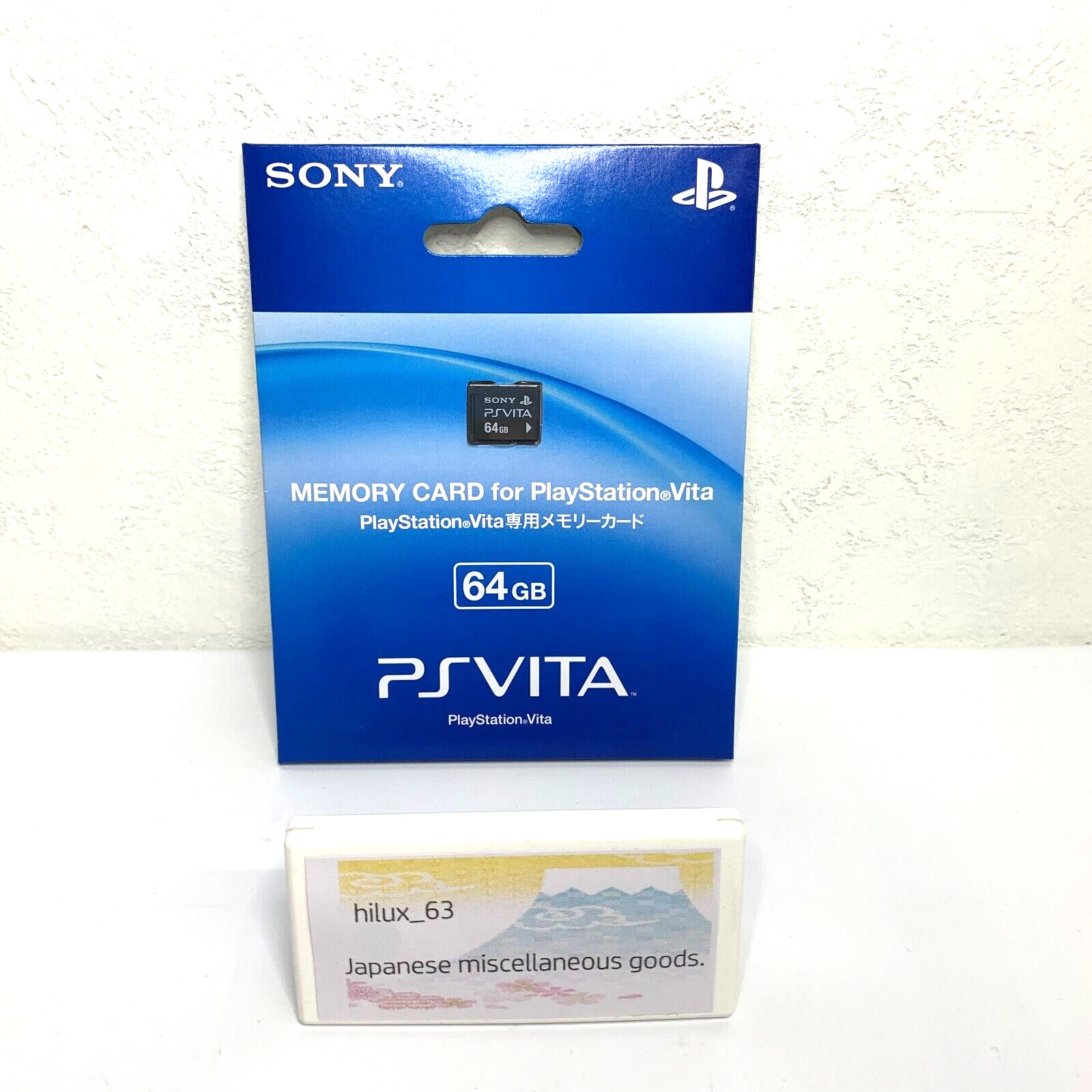 New Sony Official Play Station PS VITA Memory Card 64GB PCH-Z641J Japan Import