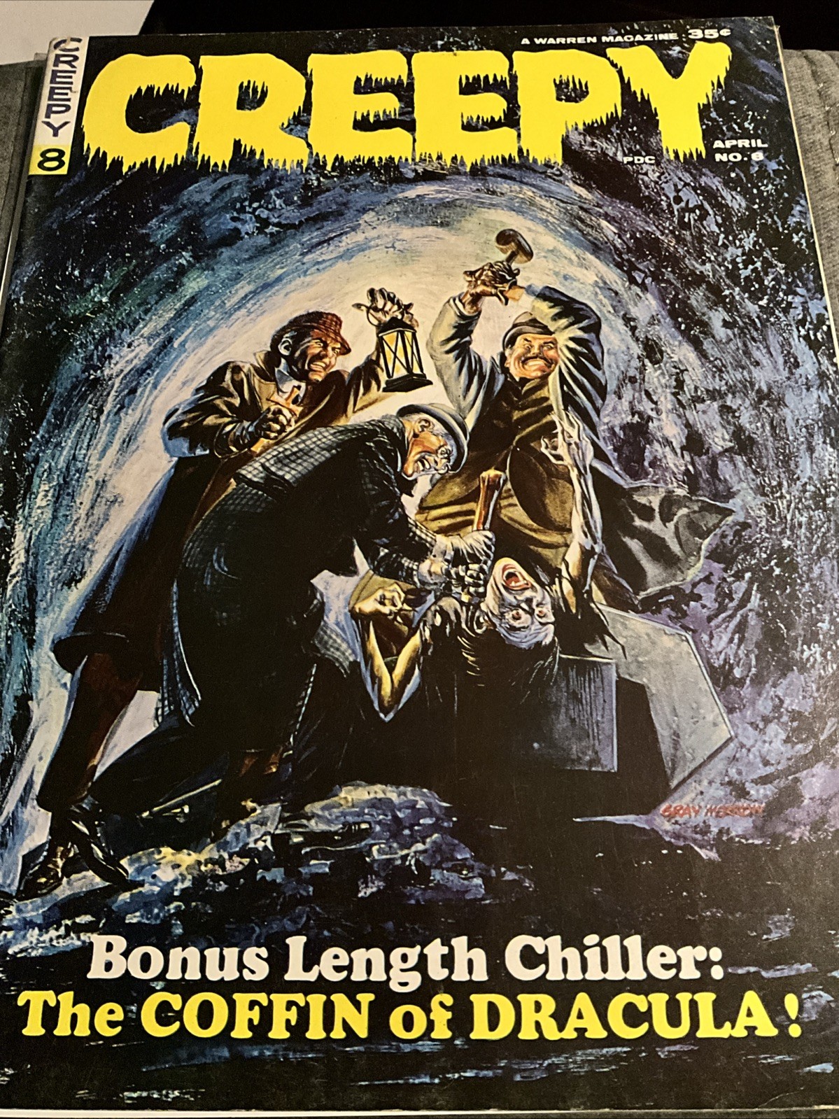 Creepy Magazine Warren #8 1966 Creepy Magazine Warren #8 1966