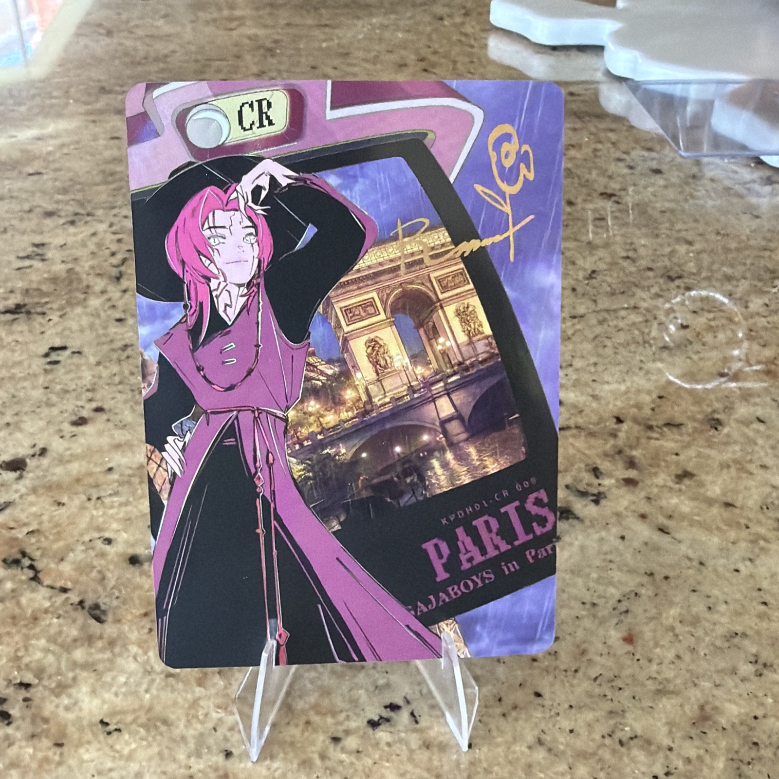 KAYOU Netflix KPop Demon Hunters Paris CR Chase Card KPDH01-CR-008 KAYOU Netflix KPop Demon Hunters Paris CR Chase Card KPDH01-CR-008
