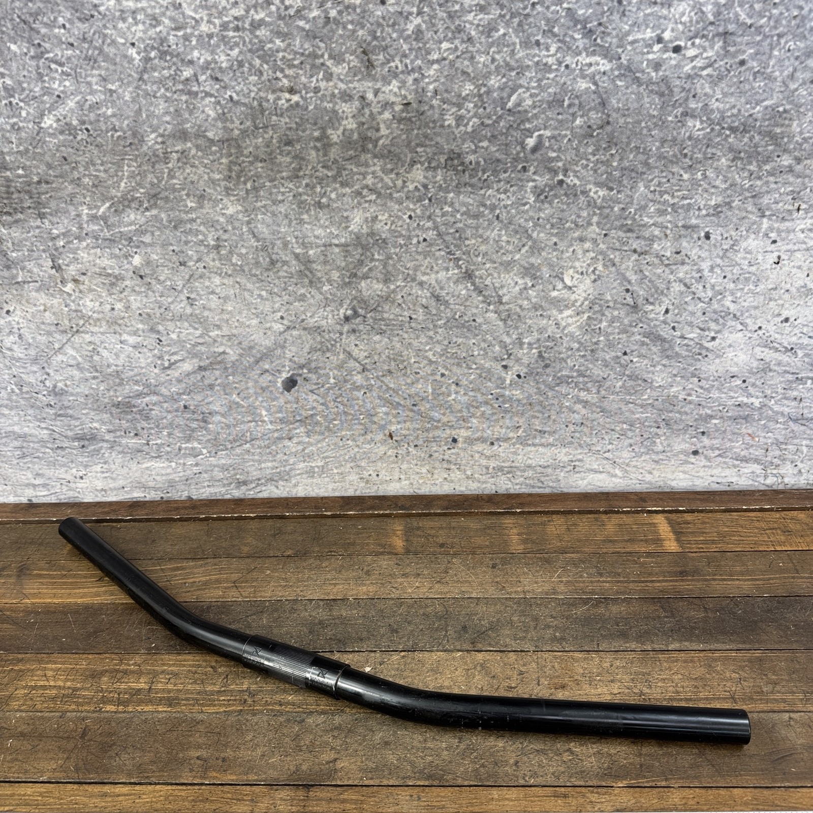 Vintage Nitto Handlebar 25.4 Clamp Mountain Sweep 24in Black Alloy MTB City Bar