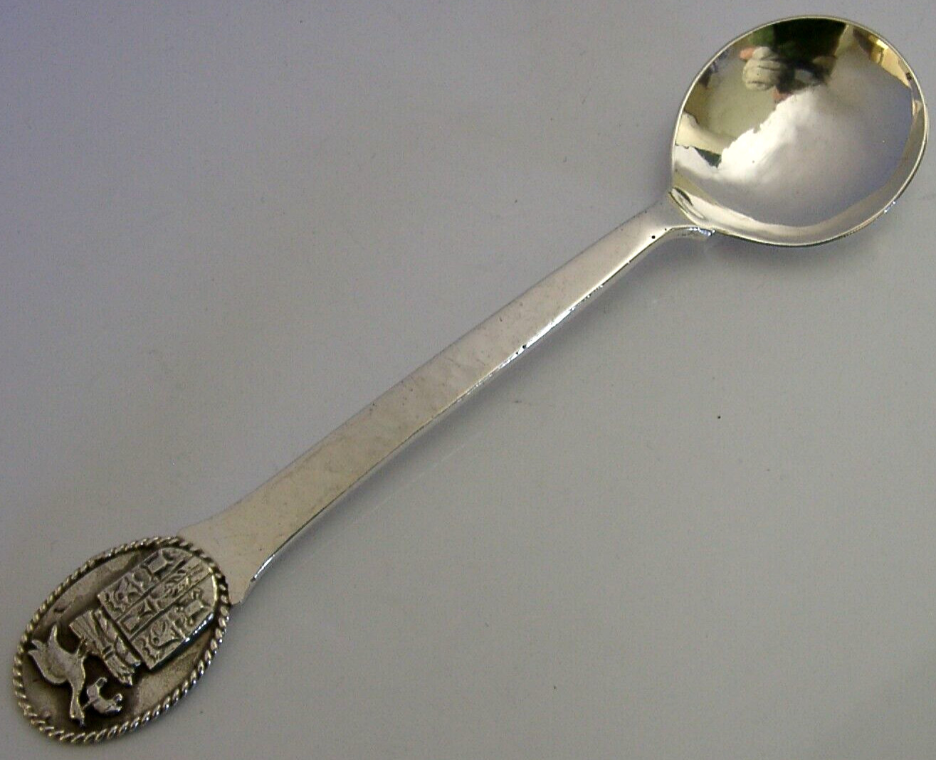 STERLING SILVER GofH CHIPPING CAMPDEN SPOON 1995 ARTS & CRAFTS COTSWOLDS