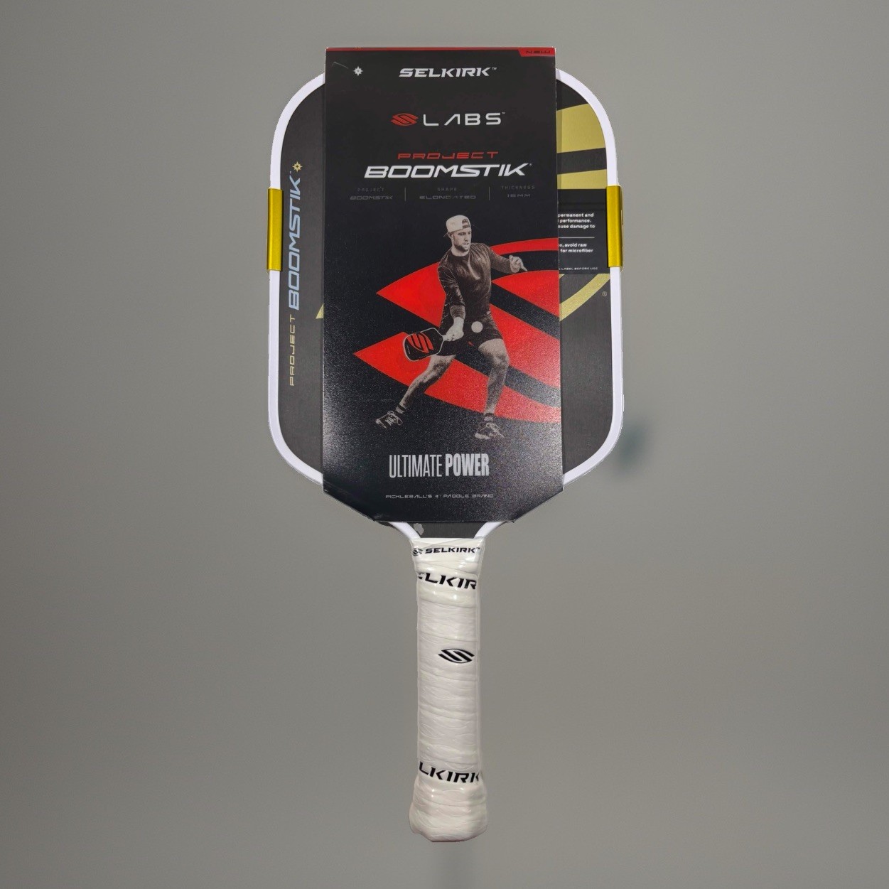 BRAND NEW Selkirk Labs Project Boomstick Elongated Pickleball Paddle 16mm Rebel