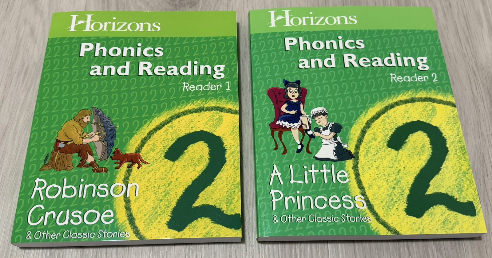 Horizons Phonics and Reading 2nd Grade Readers 1 & 2 Set NEW Horizons Phonics and Reading 2nd Grade Readers 1 & 2 Set NEW