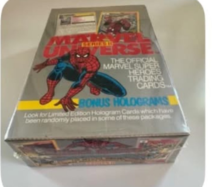 1991 marvel universe series 2, factory sealed box