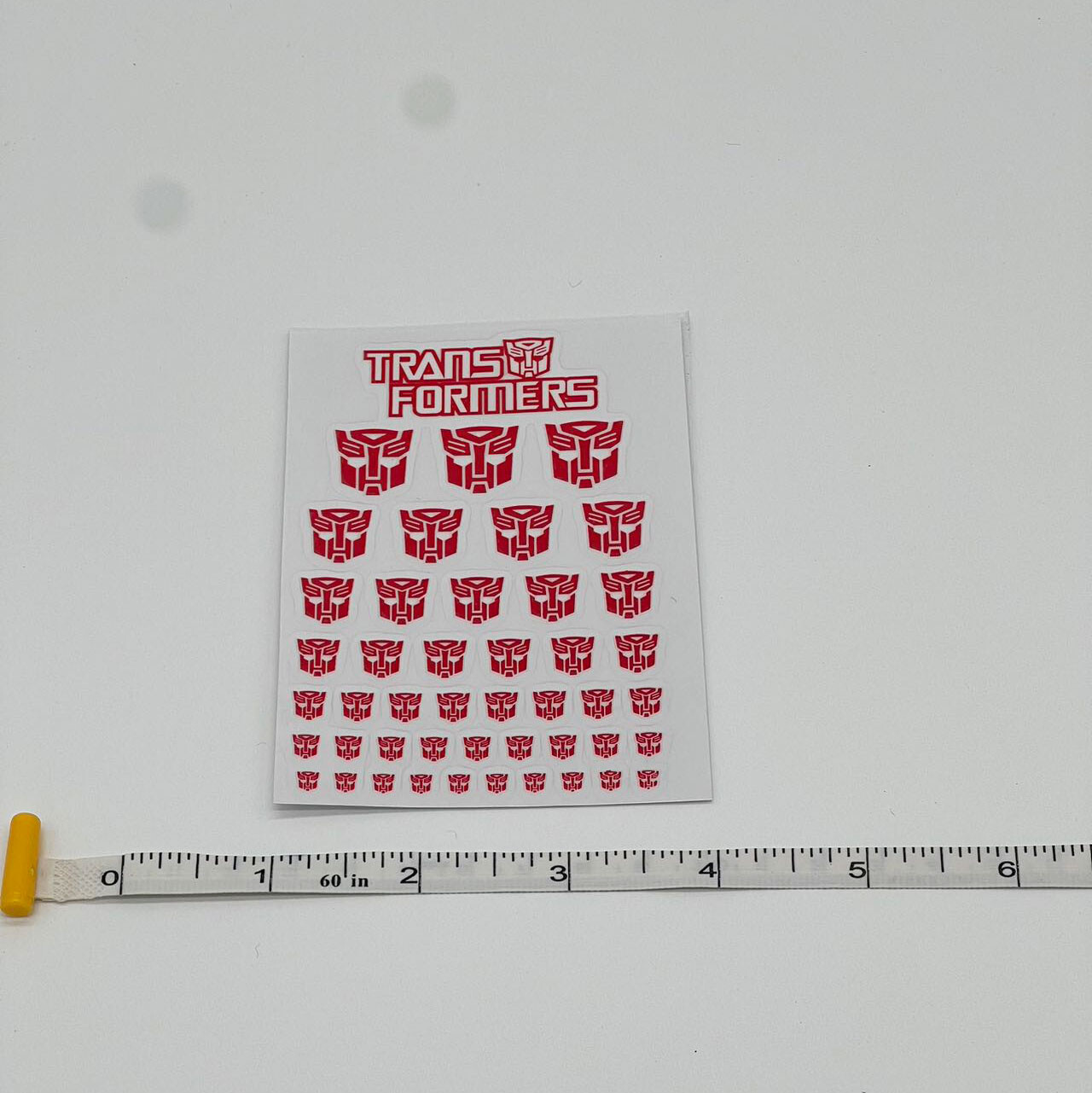 Transformers Decals for Action Figures Autobot Decepticon G1 Style Sticker LOGO