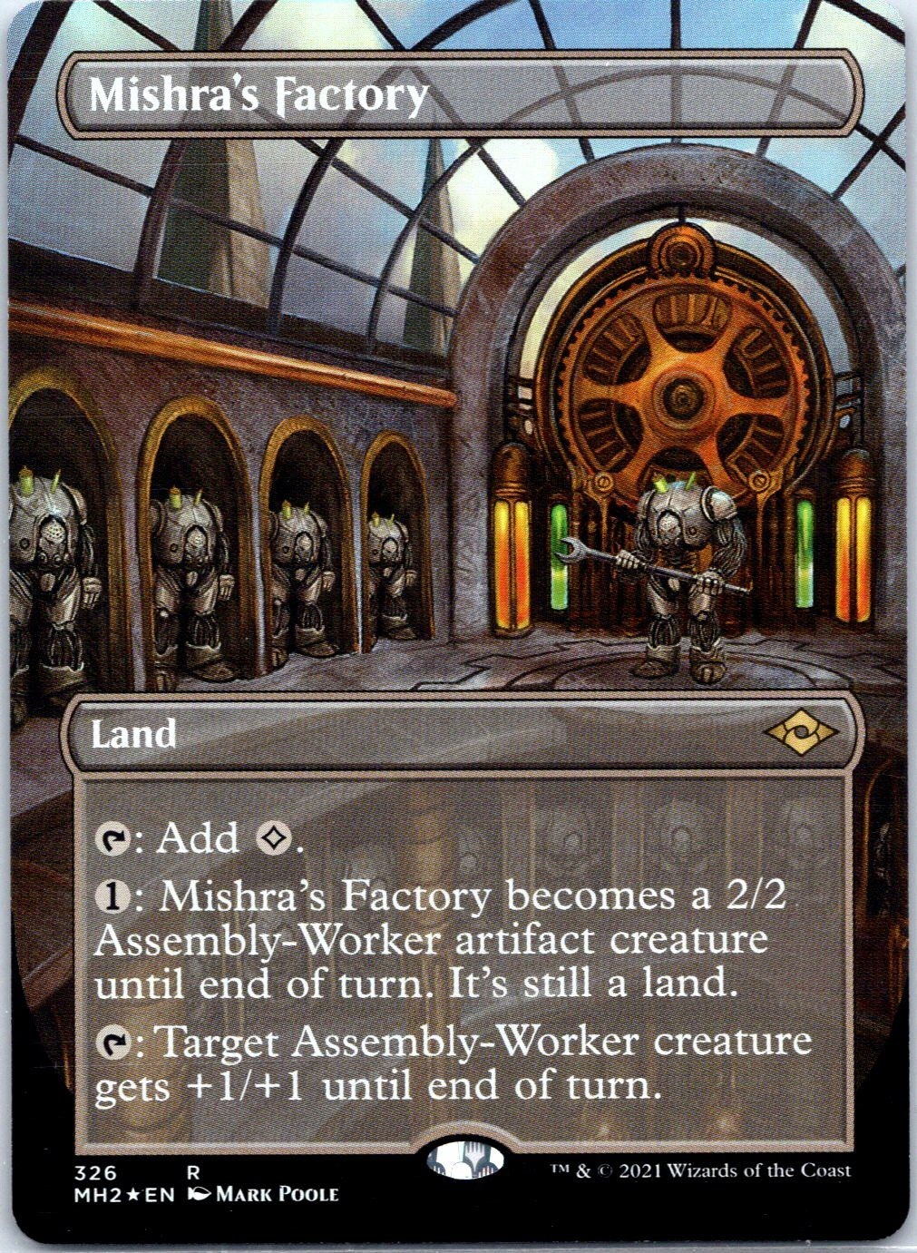 Mishra\'s Factory (Borderless) Foil [MH2 - 326] NM