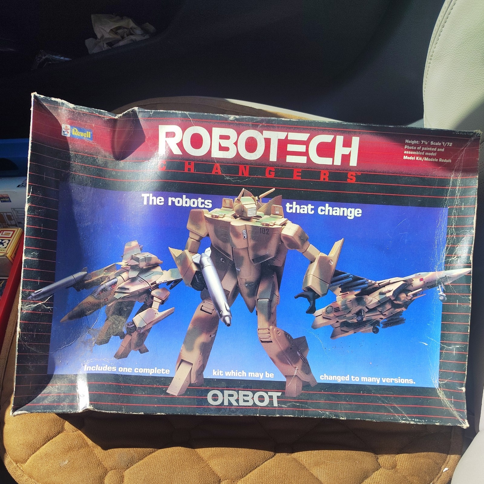 New/Vintage 1984 Revell Robotech Changers, ORBOT Model Kit 1/72 Transform\'s