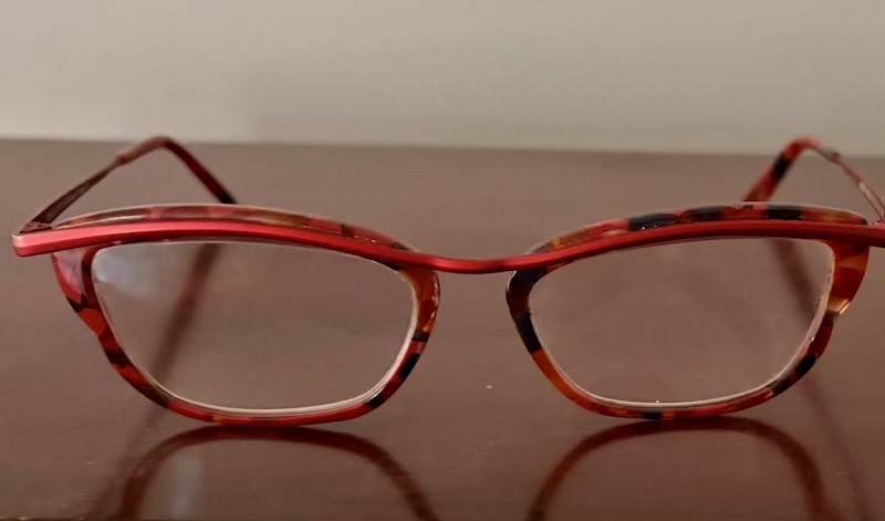 Jean LaFont Red Eyeglasses ROSITA frames # 6035 Paris