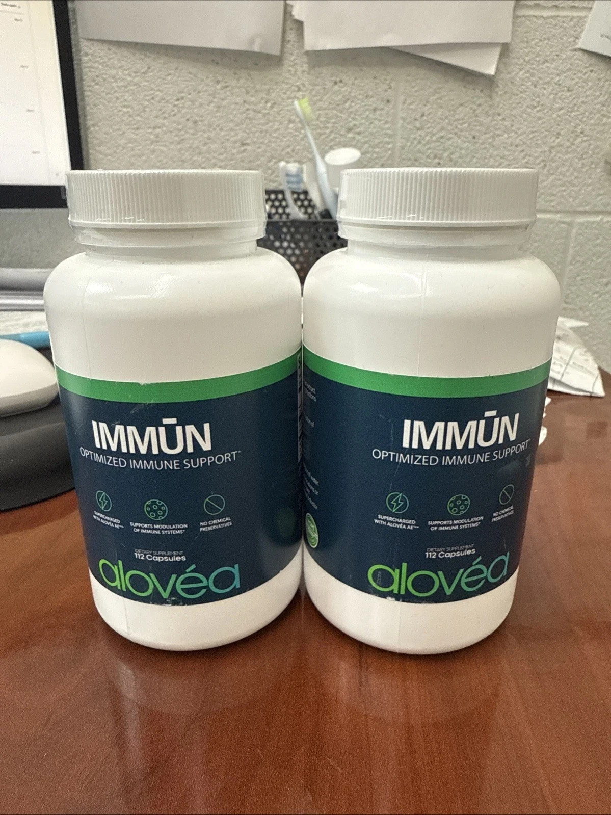 2X Alovea Immun OPTIMIZED IMMUNE SUPPORT  224 Caps EXP 12/2028 Alovéa